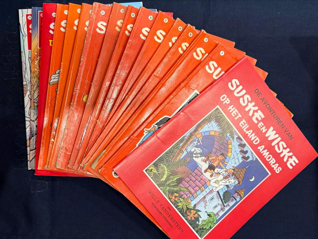 Suske en Wiske strips, Plusieurs BD, Enlèvement, Utilisé, Willy Vandersteen