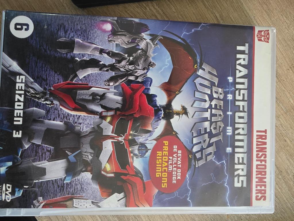 Transformers  prome beast hunters seizoen 3 box dvd, Ophalen of Verzenden