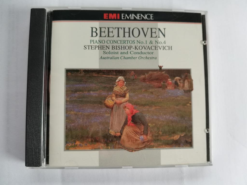 Beethoven piano concertos nr 1 en 4, Cd's en Dvd's, Ophalen of Verzenden, Zo goed als nieuw