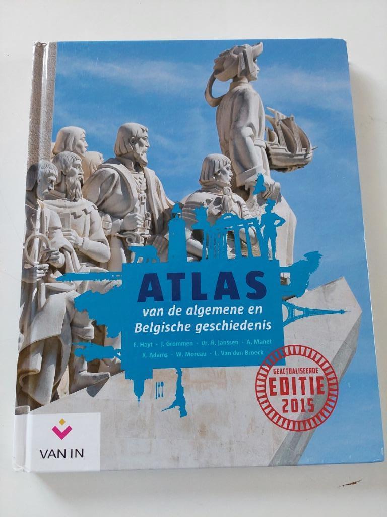 Atlas geschiedenis Van In editie 2015, Gelezen, ASO, Geschiedenis, Ophalen of Verzenden