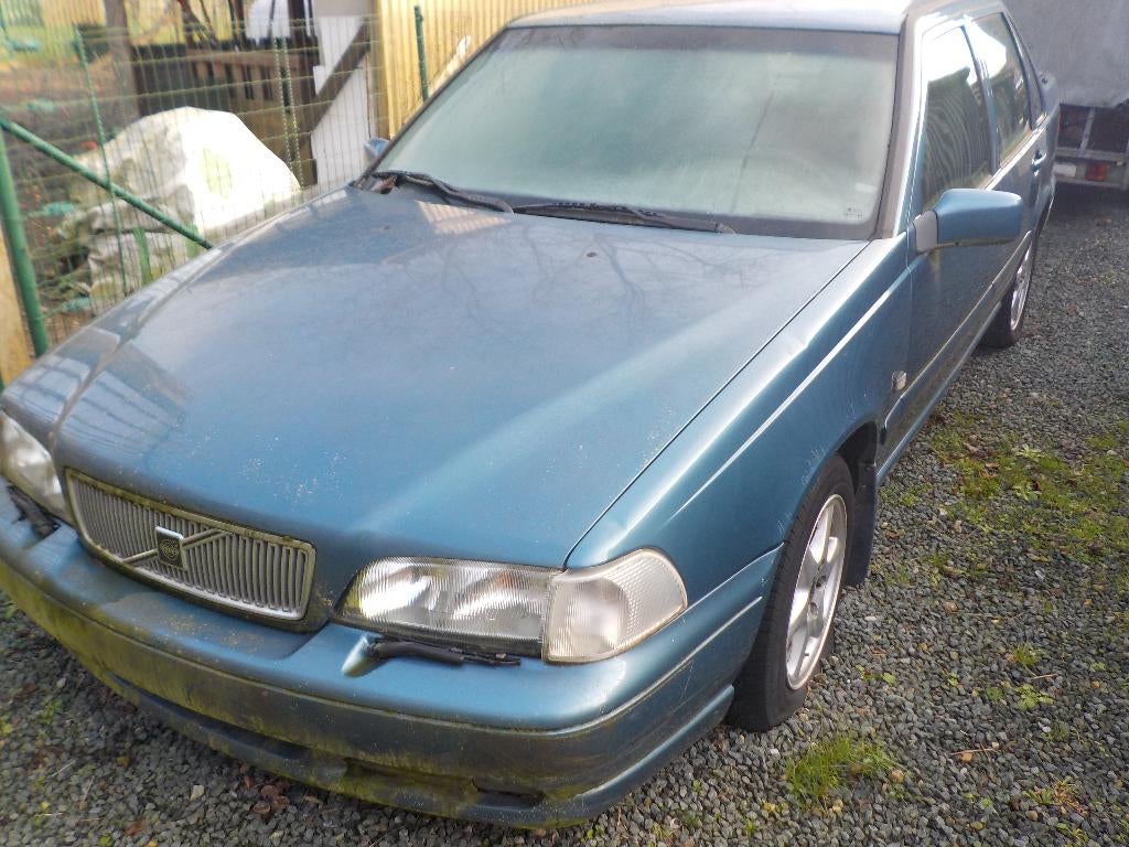 volvo amazon, Auto's, Volvo, Zwart, Blauw, Leder, S70