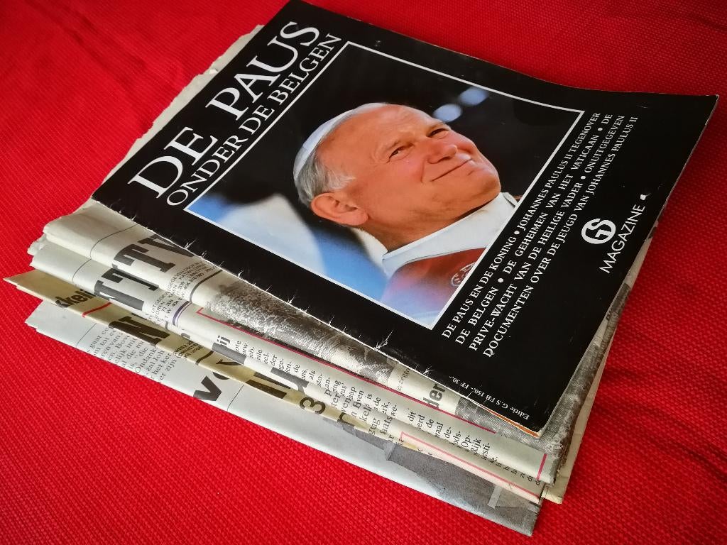 Publicaties over pausbezoeken België en pater Damiaan, Enlèvement ou Envoi, 1980 à nos jours, Journal ou Magazine