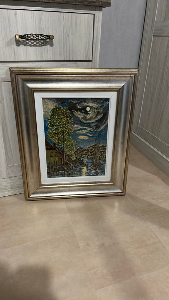 Peinture à huile 63/53, Enlèvement ou Envoi