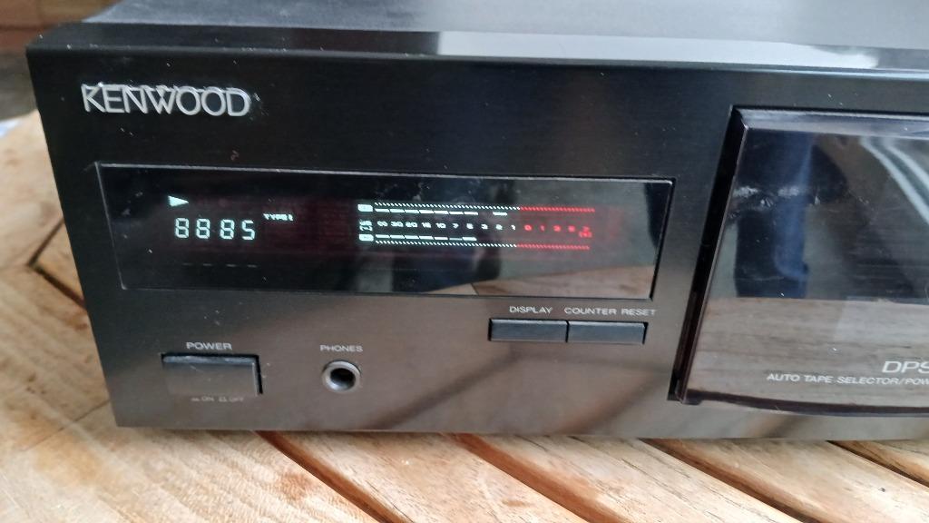 Kenwood KX 3080 cassettespeler HX pro dpss, Audio, Tv en Foto, Ophalen of Verzenden, Enkel, Kenwood, Tape counter