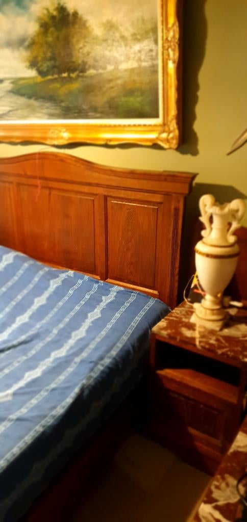 Slamkammer en chêne antique, Enlèvement