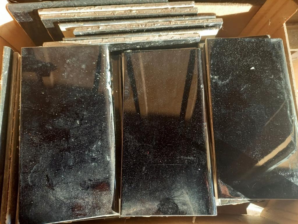 Important lot de plinthes en faience vernissée de réemploi, Enlèvement, Utilisé