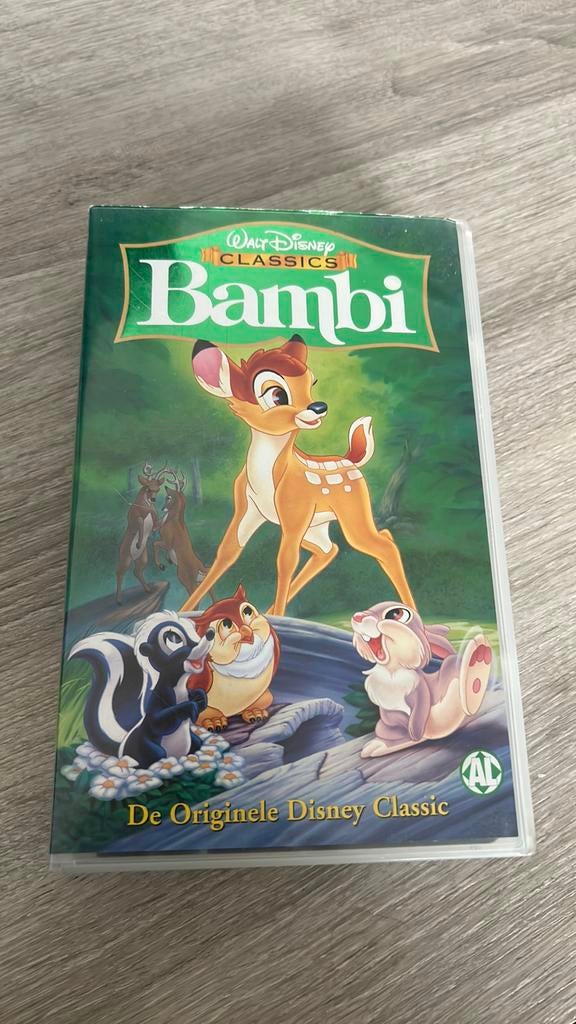 Bambi, Enlèvement ou Envoi, Dessin animé, Tous les âges, Comme neuf
