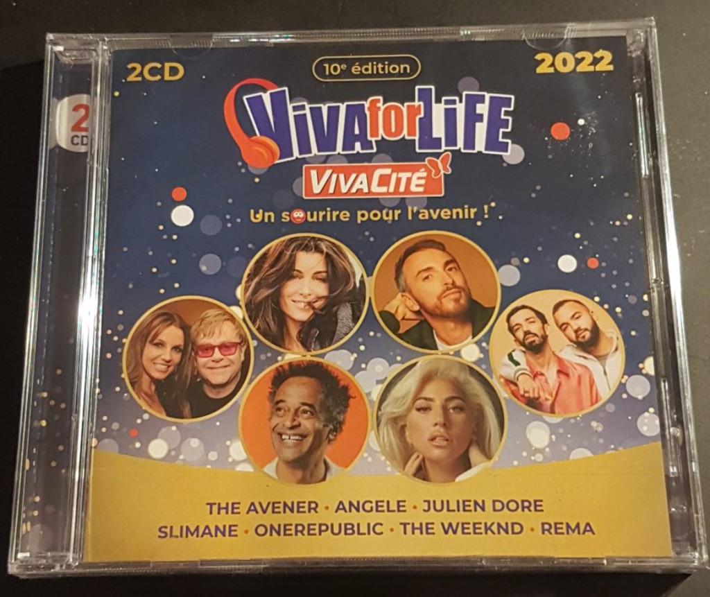 2 x CD COMPILATION VIVA FOR LIFE 2022 MUSIQUE NEUF, Enlèvement ou Envoi, Neuf, dans son emballage