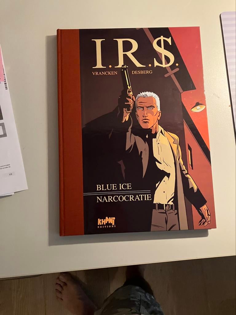 Grote luxe khani IRS - blue ice narcocratie, Ophalen of Verzenden