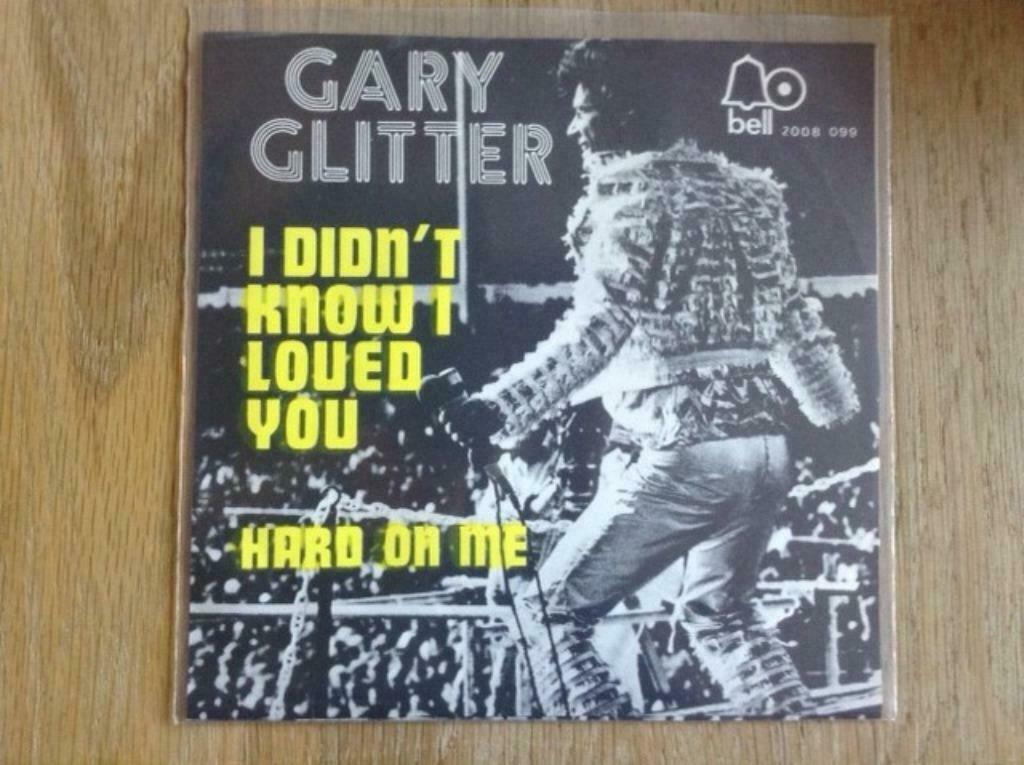single gary glitter, Ophalen of Verzenden, 7 inch, Rock en Metal, Single
