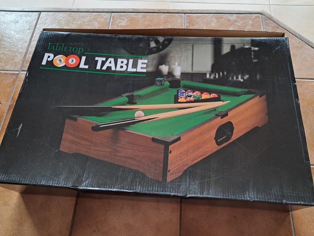 Jeu de billard de table Philos, Ophalen of Verzenden, Nieuw, Biljarttafel