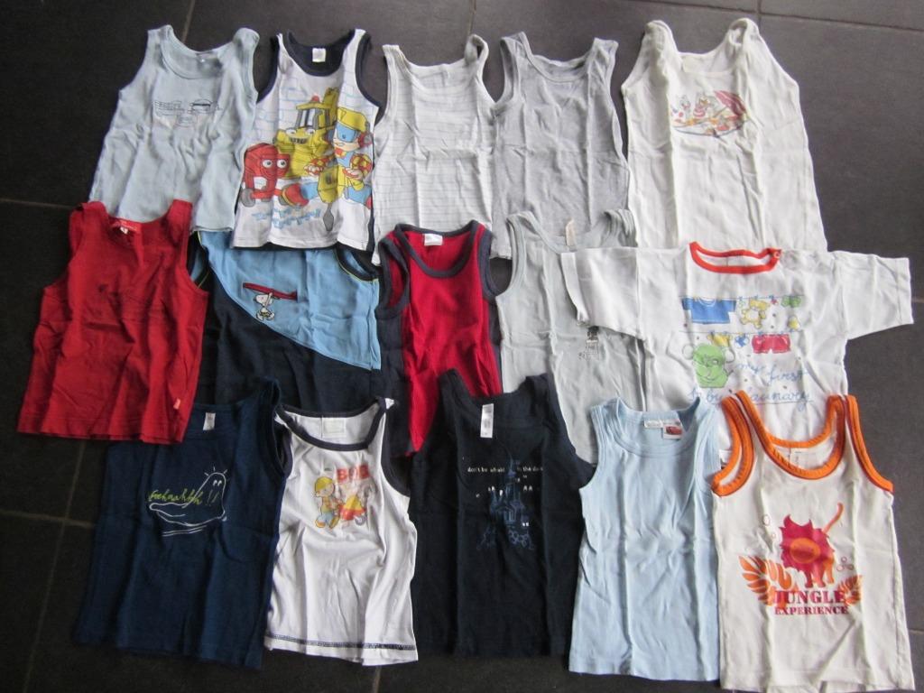 een lot of onderhemdjes, Enlèvement ou Envoi, Utilisé, Garçon, Chemise ou Chemisier