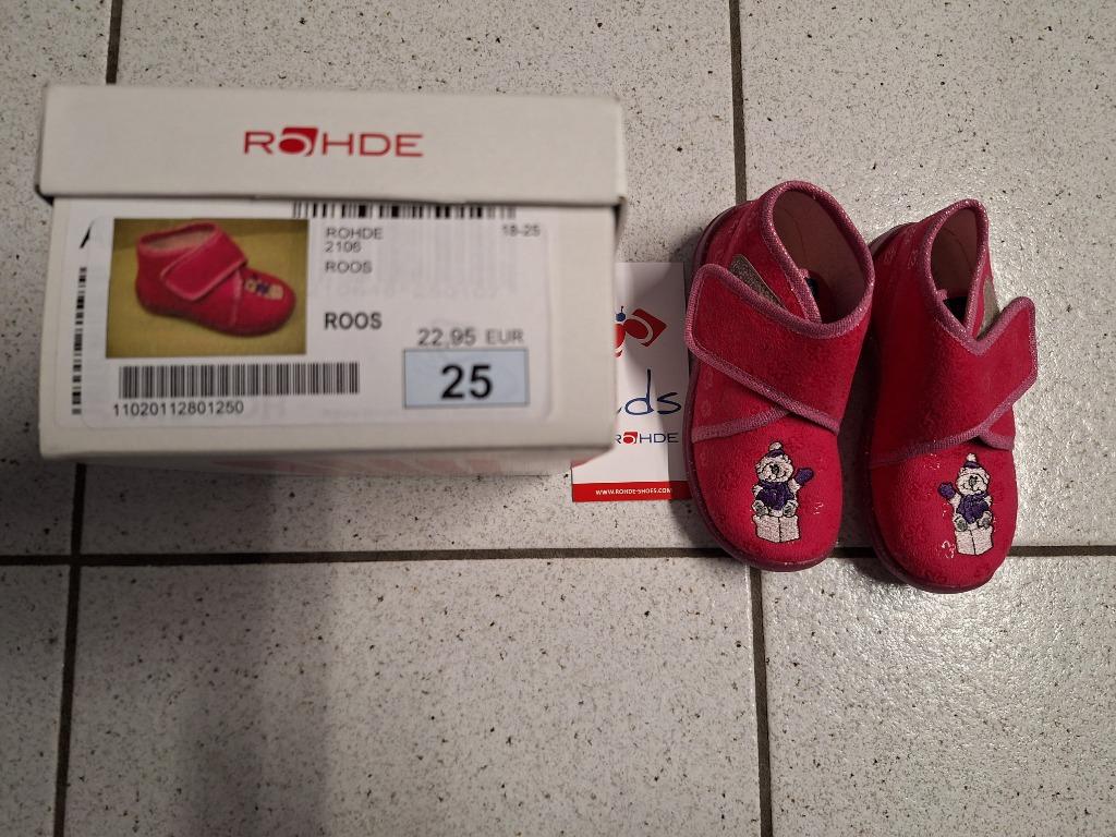 Nieuw, roze pantoffels met glinsteringen, meisje, maat 25, Meisje, Schoenen, Nieuw, Ophalen of Verzenden