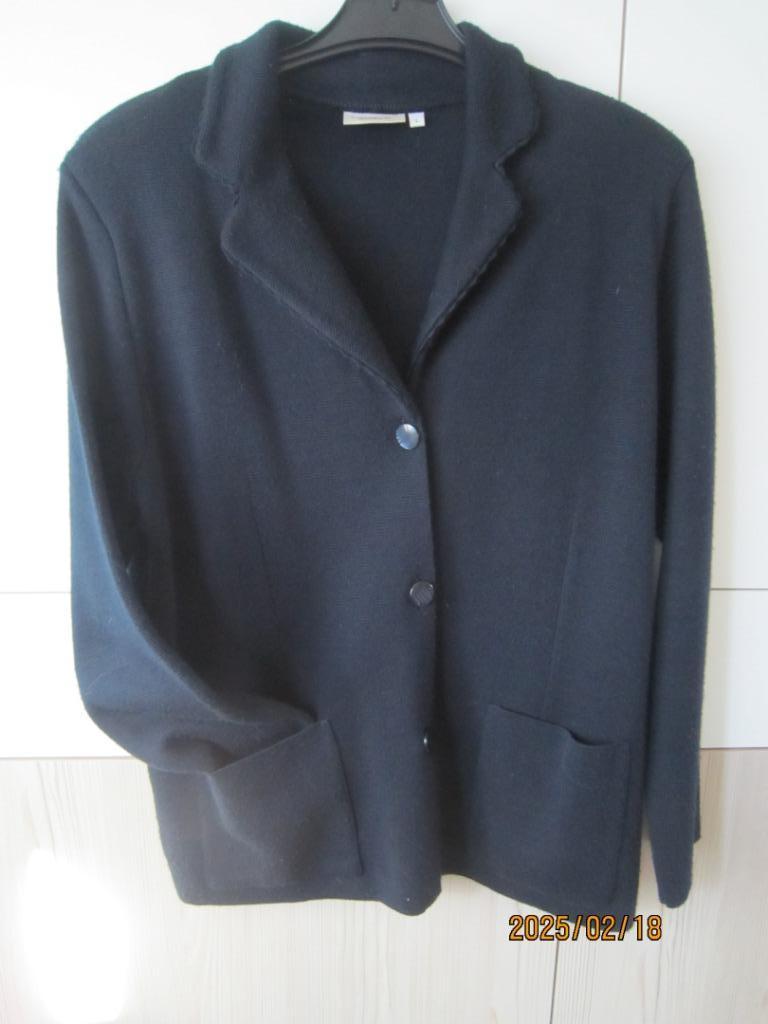 Gilet bleu marine "Canda" de C&A, Taille 42/44 (L), Porté, Bleu, C&A