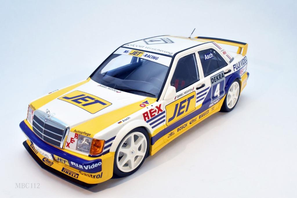 1/18 Mercedes 190E 2.5-16 Evo I - R. Asch - Minichamps, Ophalen of Verzenden, Nieuw, Auto, MiniChamps