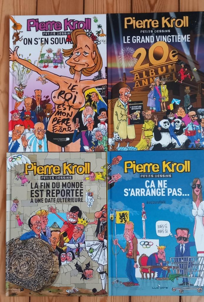 Kroll (4 albums "petits dessins de Pierre Kroll"), Livres, Enlèvement ou Envoi, Comme neuf, Pierre kroll