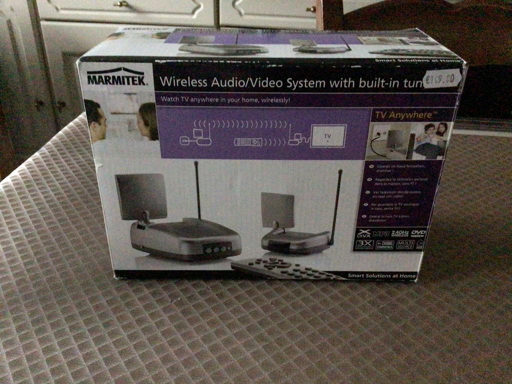 Marmitek draadloos tv, Audio, Tv en Foto, Ophalen of Verzenden, Zo goed als nieuw