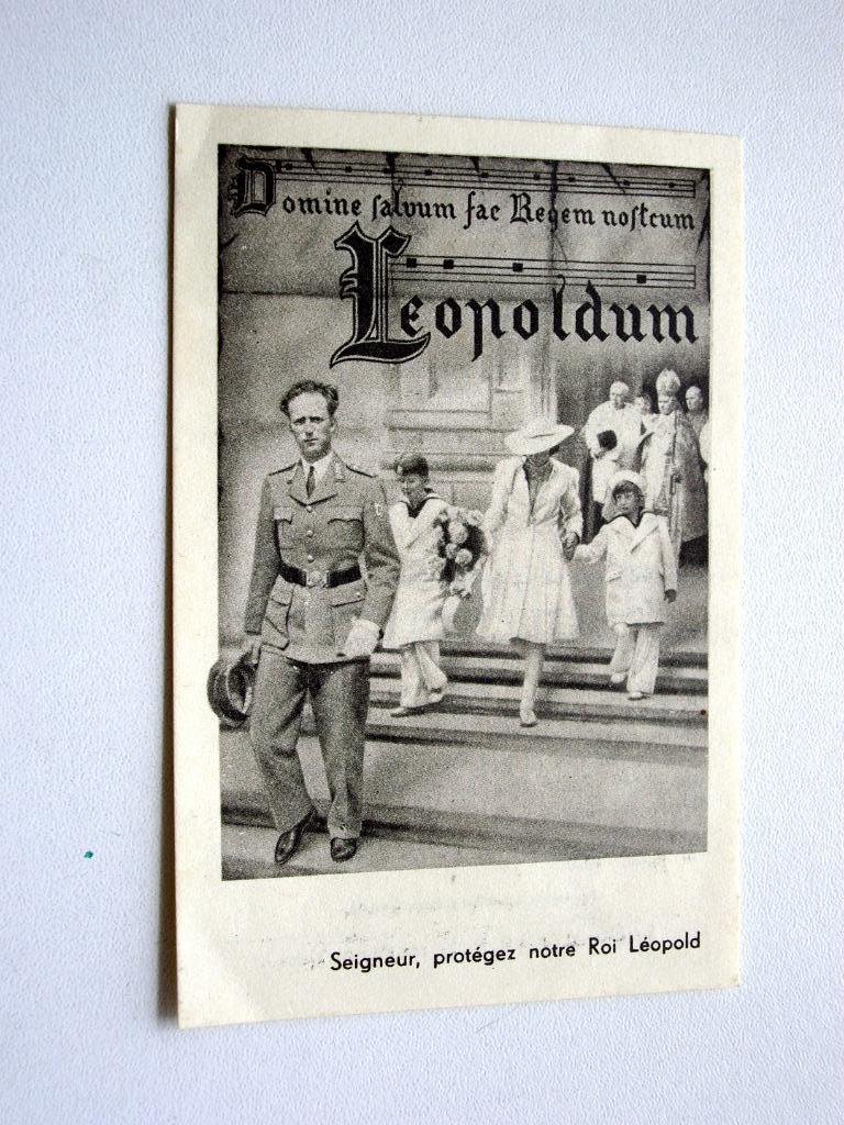 Leopoldum gebedskaart 1940, Verzamelen, Ophalen of Verzenden, Bidprentje