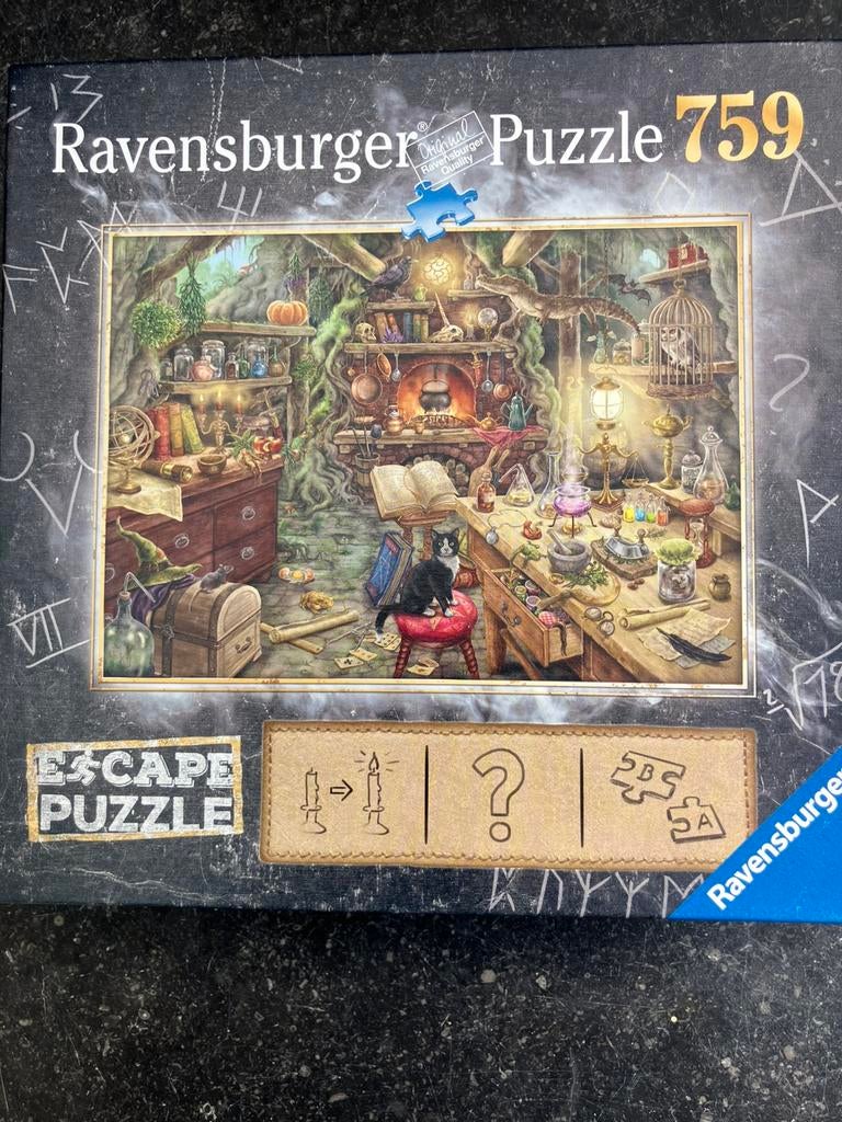 Escape puzzel, Ophalen, Zo goed als nieuw