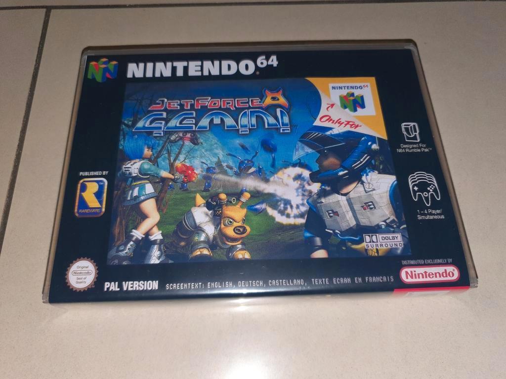 Jet force Gemini N64 Game Case, Envoi, Comme neuf