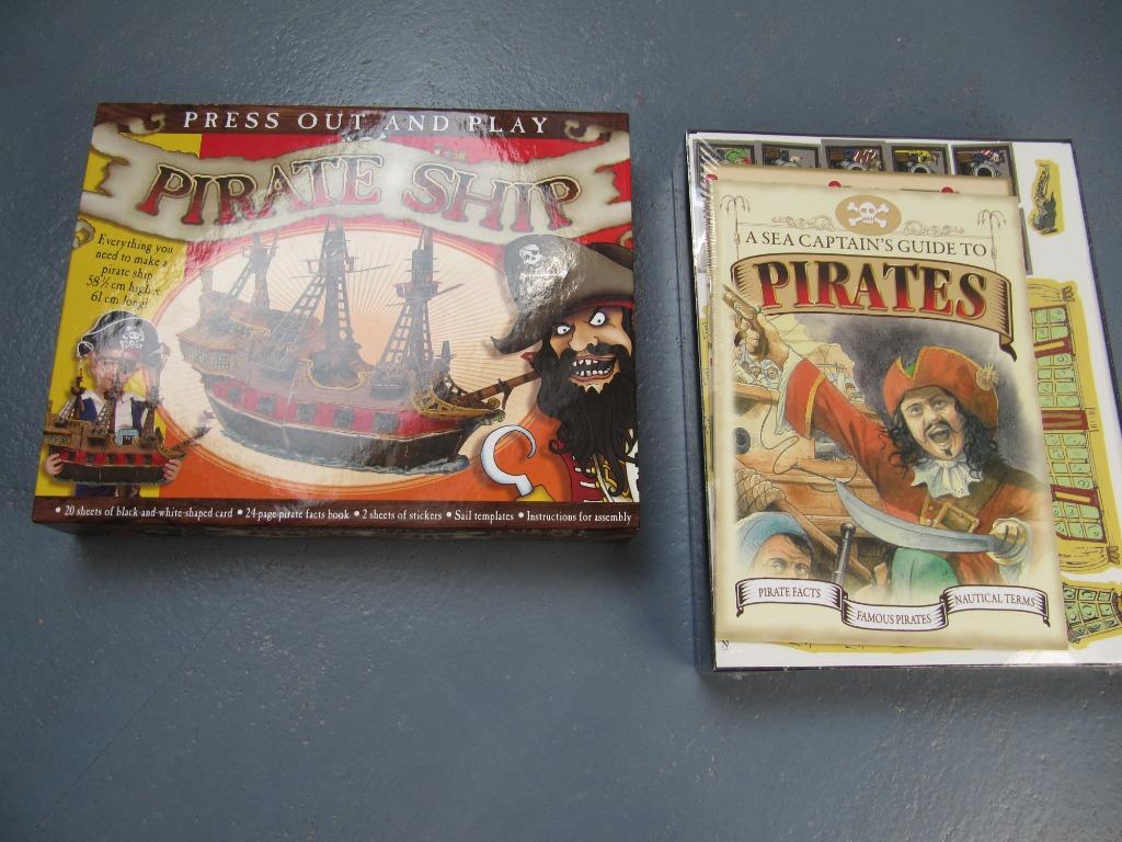 Bouw je eigen piratenschip, bouw je eigen boot (nieuw), Kinderen en Baby's, Ophalen of Verzenden, Nieuw, Bouwen