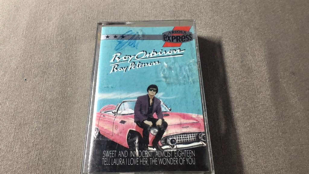 Roy Orbison & ray Peterson, Ophalen of Verzenden, Gebruikt, 1 bandje, Origineel