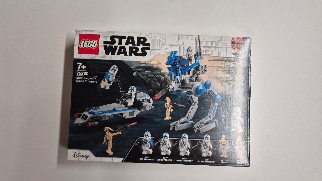 LEGO 75280 Star Wars 501st Legion Clone Troopers, Enfants & Bébés, Jouets | Duplo & Lego, Neuf, Lego, Ensemble complet, Enlèvement ou Envoi