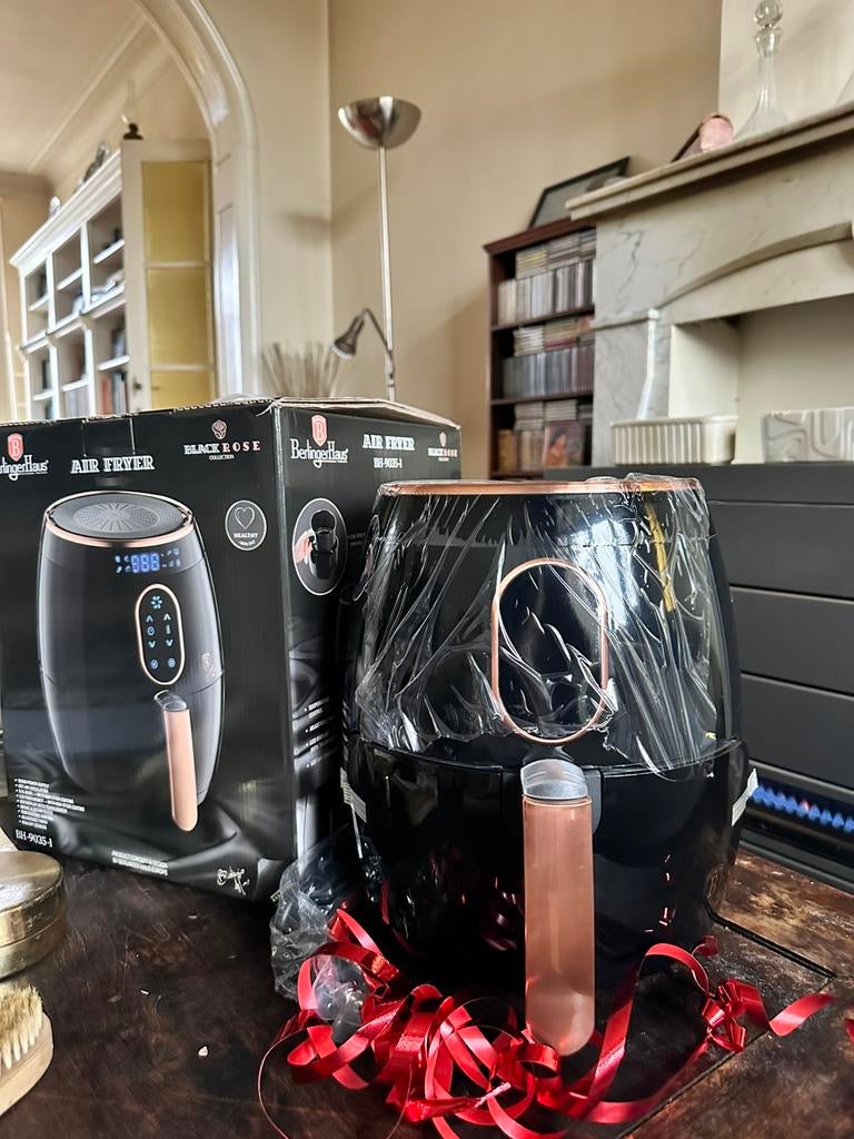 Air Fryer 3.2 L Berlinger Haus BH/9035 Black Rose Collection, Electroménager, Enlèvement, Comme neuf