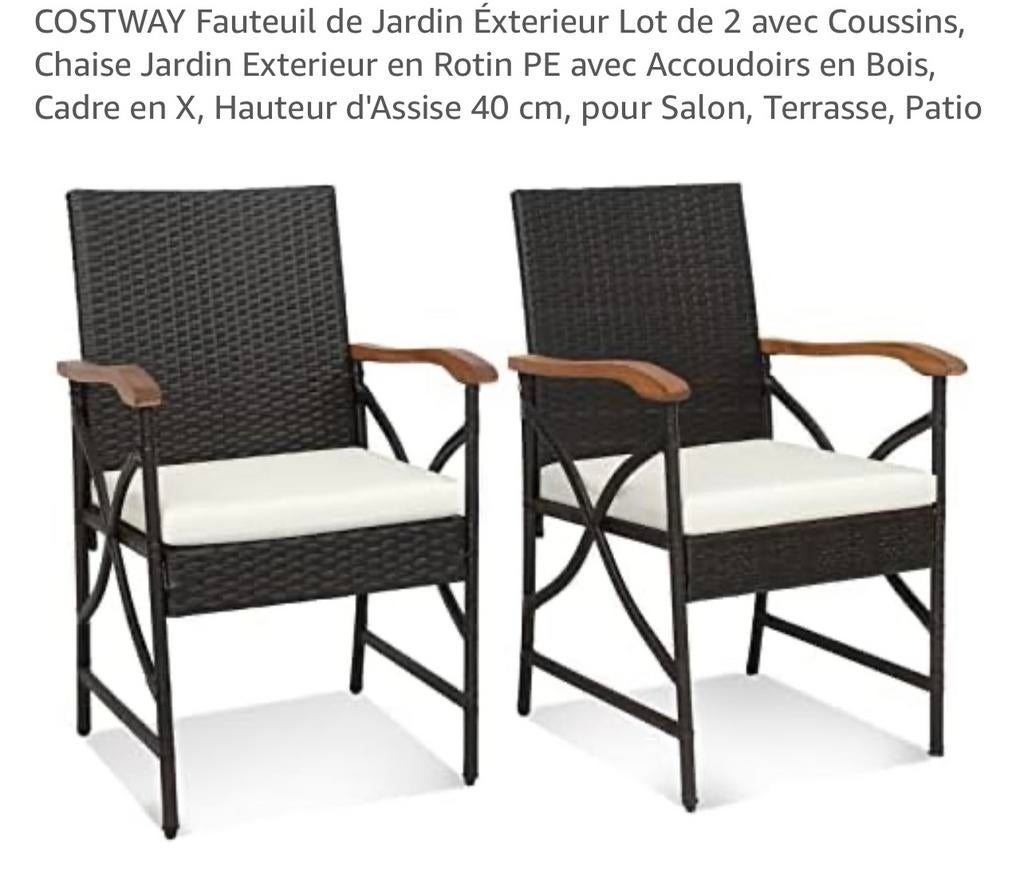 A vendre  6 chaises de jardin neuve, Jardin & Terrasse, Chaises de jardin, Neuf, Métal, Enlèvement