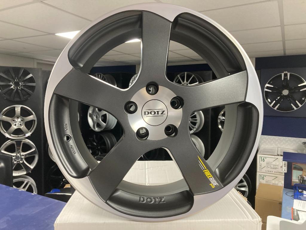 IN STOCK: NIEUWE 18 inch 5x112 DOTZ aluminium sportvelgenset, 18 inch, Velg(en), Nieuw, Ophalen of Verzenden
