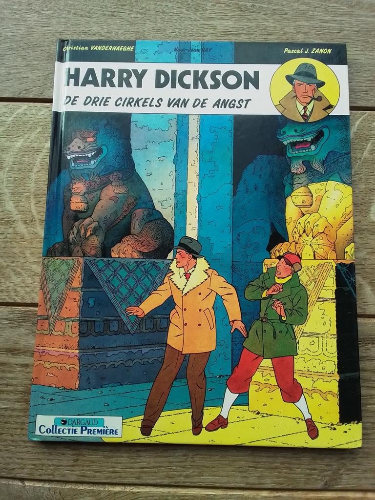 Harry dickson de drie cirkels van angst HC, Boeken, Stripverhalen, Ophalen of Verzenden