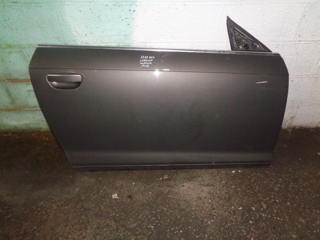 A vendre portiere avant droite Audi A3 8P Cabriolet, Audi, Enlèvement, Utilisé, Porte
