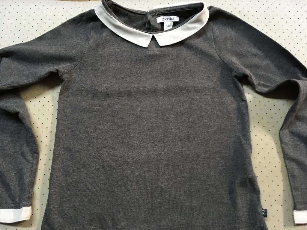 Tee-shirt col claudine Okaidi - Fille 6 ans, Enfants & Bébés, Vêtements enfant | Taille 116, Enlèvement, Utilisé, Fille, Okaidi