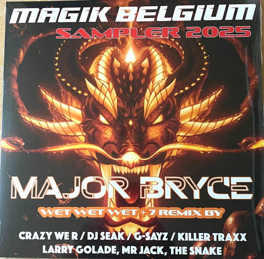 Major Bryce — Magik Belgium Sampler 2025, Ophalen of Verzenden, Nieuw in verpakking, 12 inch, Techno of Trance