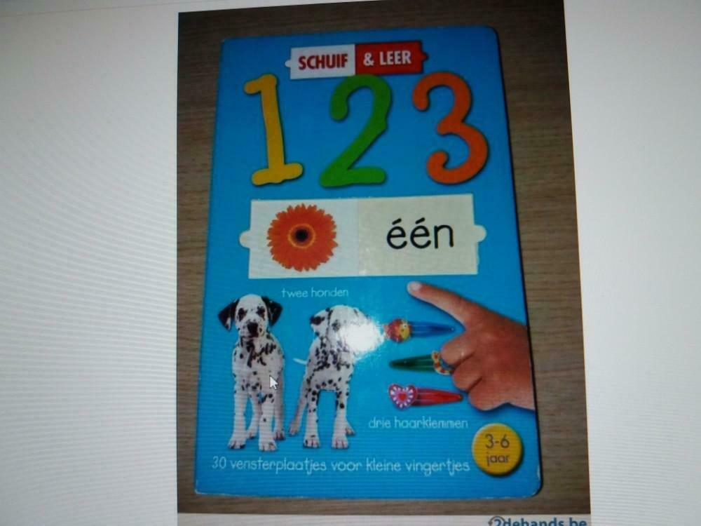 schuif en leerboek (telboek) kleuters, Kinderen en Baby's, Speelgoed | Educatief en Creatief, Ophalen, Zo goed als nieuw