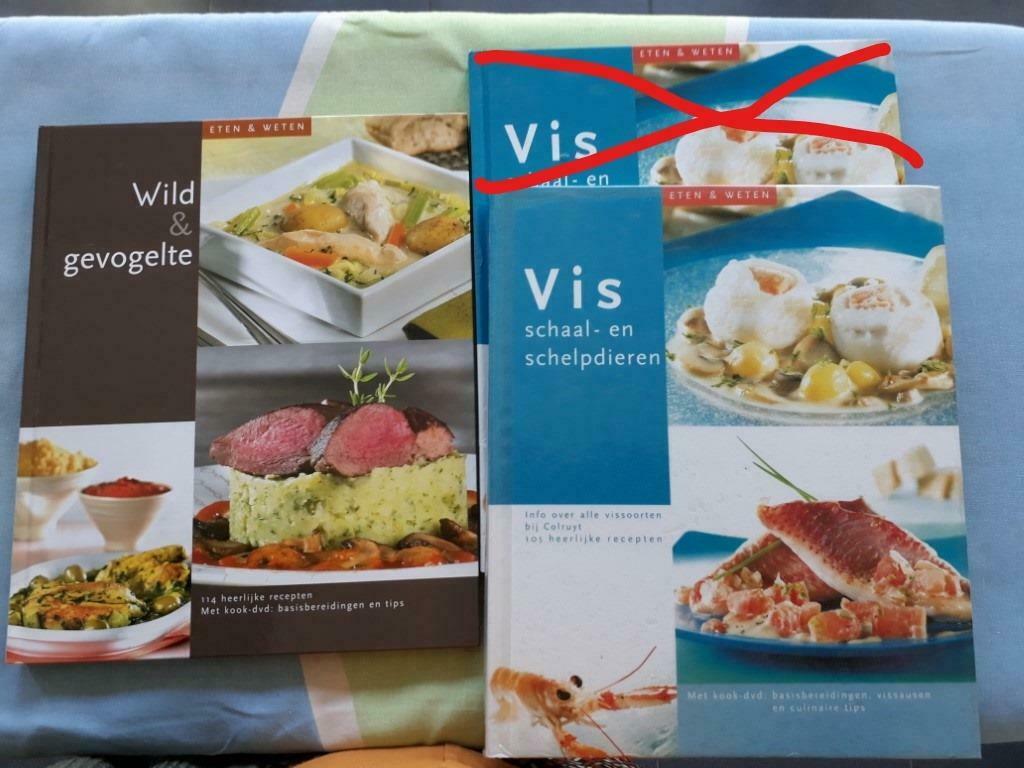 Colruyt 4 kookboeken, Enlèvement ou Envoi, Comme neuf