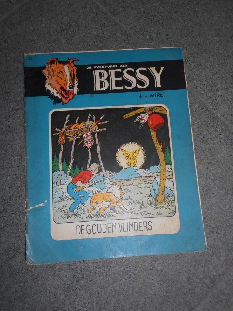 Bessy  de gouden vlinders, Gelezen, Wirel, Eén stripboek, Ophalen of Verzenden