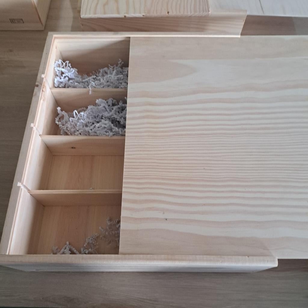 3 xHouten wijnkrat, Ophalen, Krat