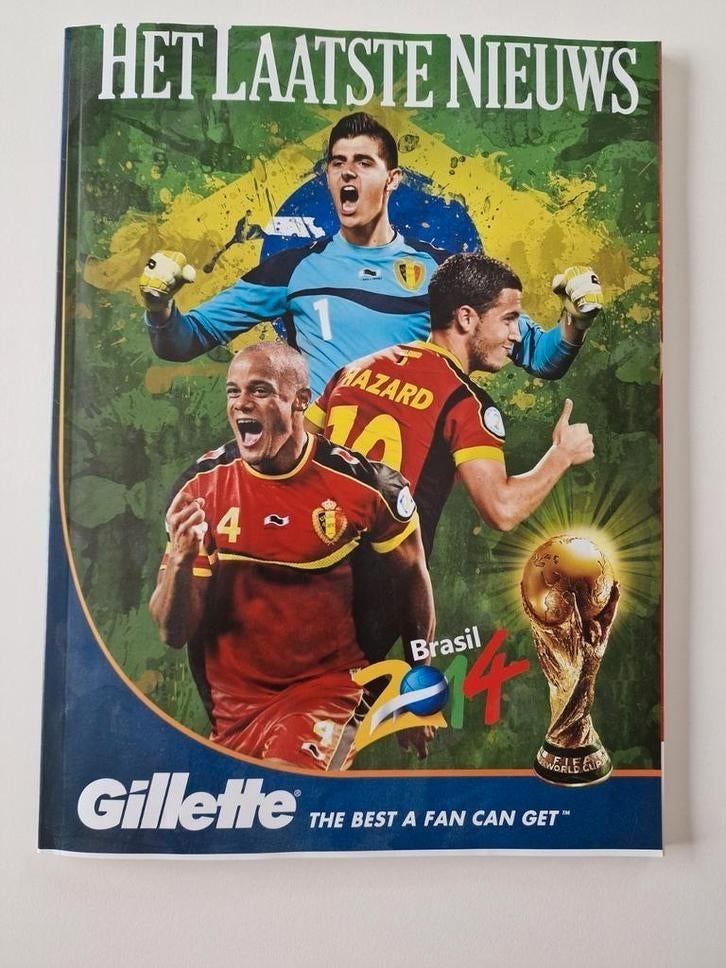 Brasil 2014, de rode duivels, boek van Het Laatste Nieuws, Ophalen of Verzenden