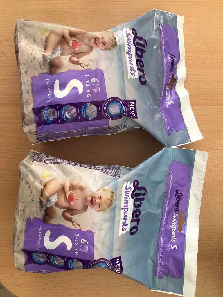 Libaro zwemluier maat S en M |  7-16kg | 11 pakken  - nieuw, Kinderen en Baby's, Ophalen of Verzenden, Nieuw, Zwemluier