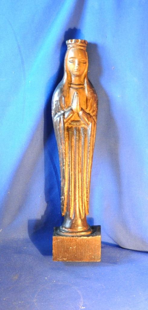 vierge en bois sculpté, Enlèvement ou Envoi