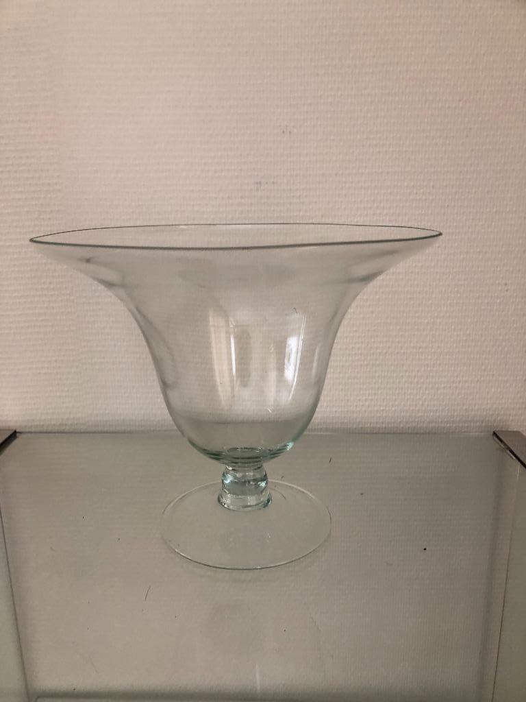 Glazen vaas, Ophalen, Gebruikt, Glas