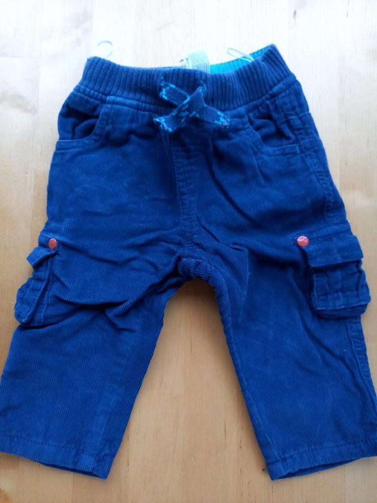 Etat neuf, pantalon velours bleu chaud, taille 68, Babyclub, Pantalon, Garçon ou Fille, Enlèvement ou Envoi, Babyclub