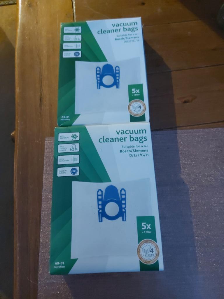 2 dozen stofzuigerzakken  9 zakken, Ophalen of Verzenden, Nieuw, Bosch