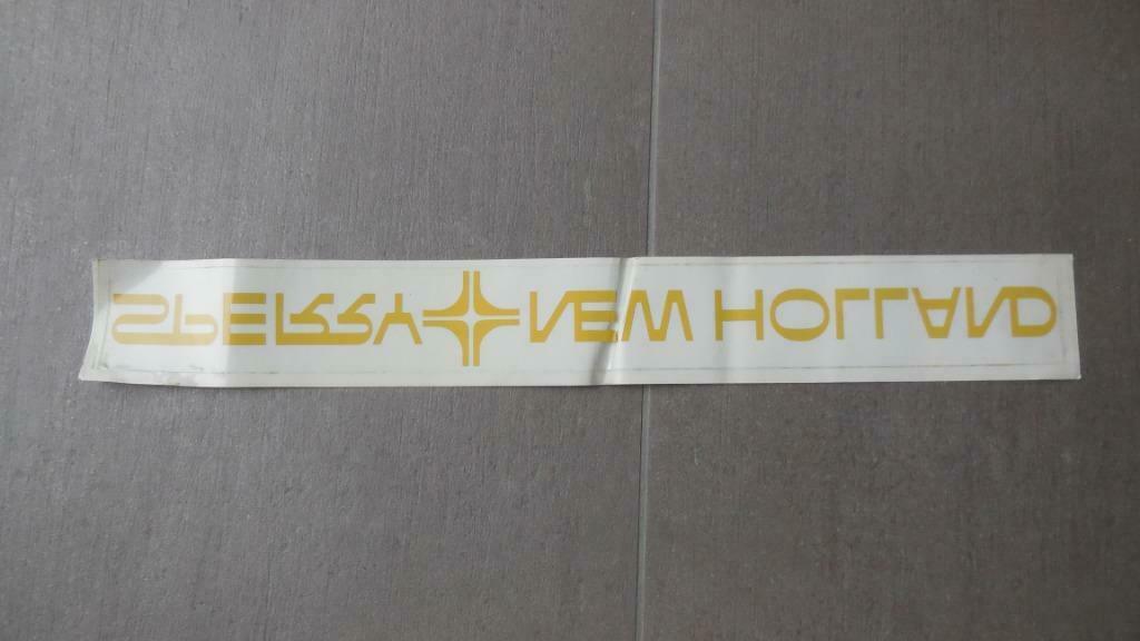 stickers van dorsmachine sperry new holland, Ophalen of Verzenden, Nieuw