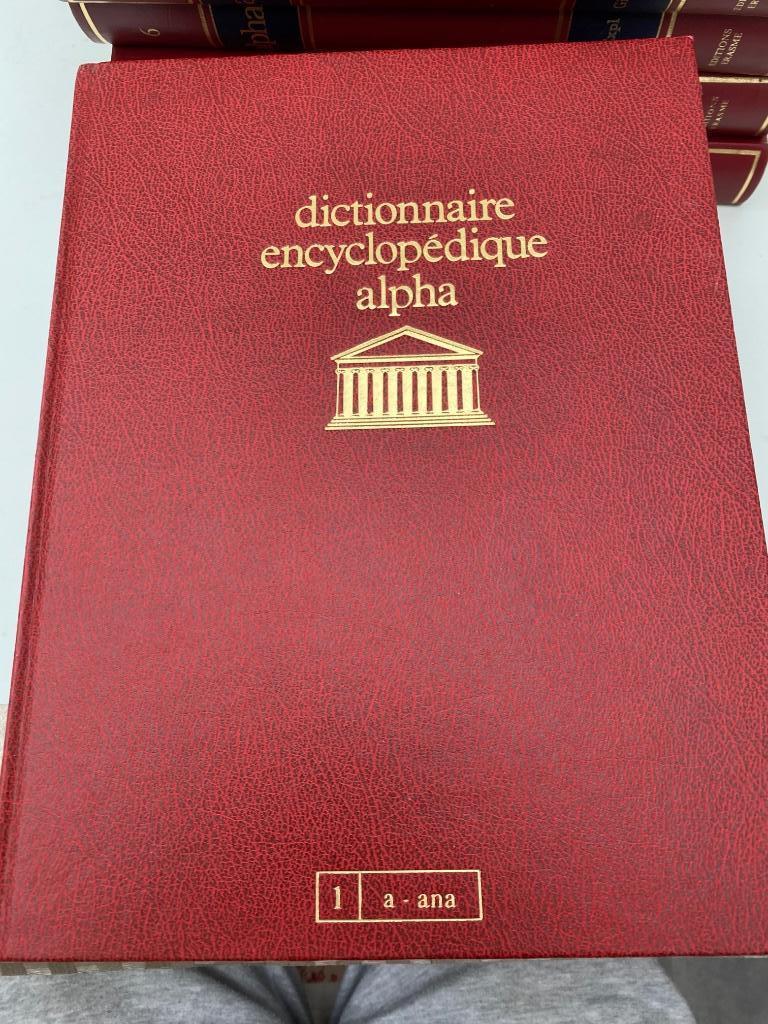 Encyclopédie Alpha Dictionnaire, Livres, Encyclopédies, Enlèvement ou Envoi, Tome à part, Diverse auteurs, Général