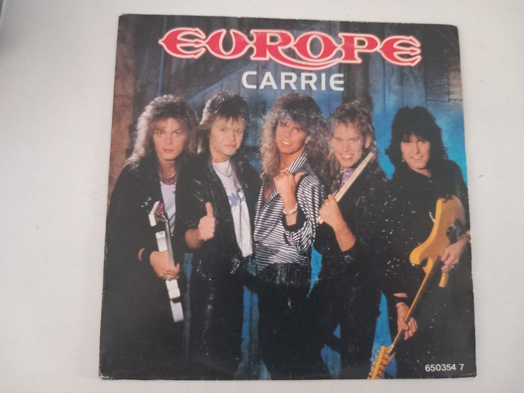 Vinyl 7" single Europe Carrie Hard Rock Heavy Metal 80s, Cd's en Dvd's, Vinyl Singles, Ophalen of Verzenden, 7 inch, Single