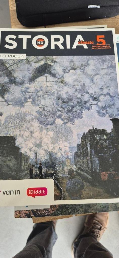 Storia 5 leerwerkboek, Boeken, ASO, Geschiedenis, Nieuw, Ophalen of Verzenden