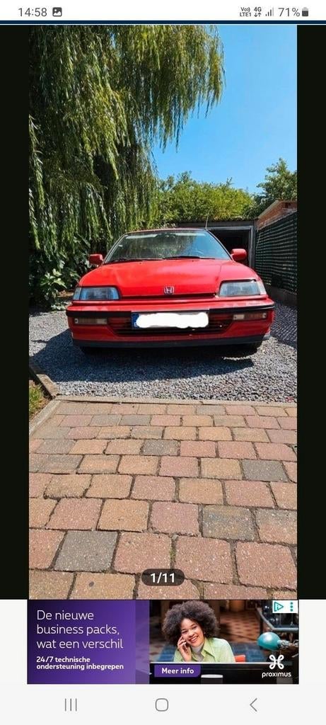 Gezocht deze voorlip van civic facelift 1988 1992, Autos : Pièces & Accessoires, Enlèvement ou Envoi, Honda