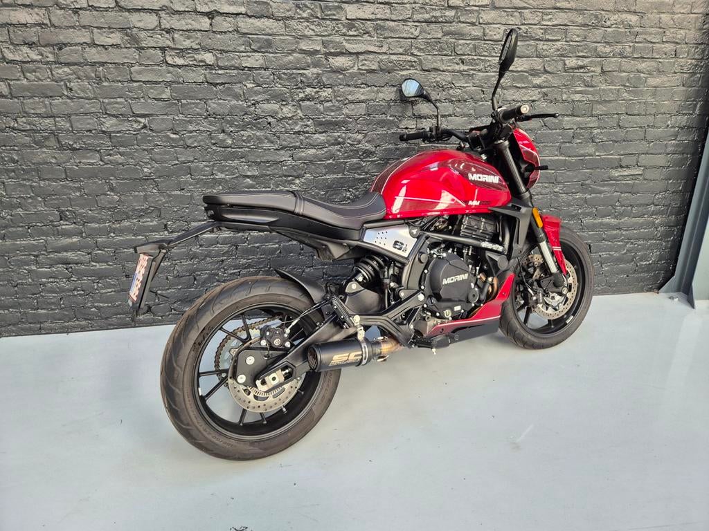 Moto Morini Seiemmezzo 650 STR - démo, Permis Moto A, Entreprise, Plus de 35 kW, 2 cylindres